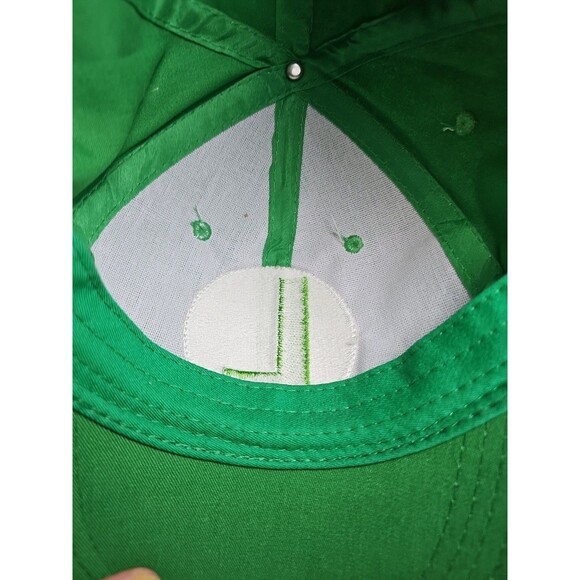 Mario Bros Luigi Hat Green One Size Buckle Adjustable New - Picture 4 of 6